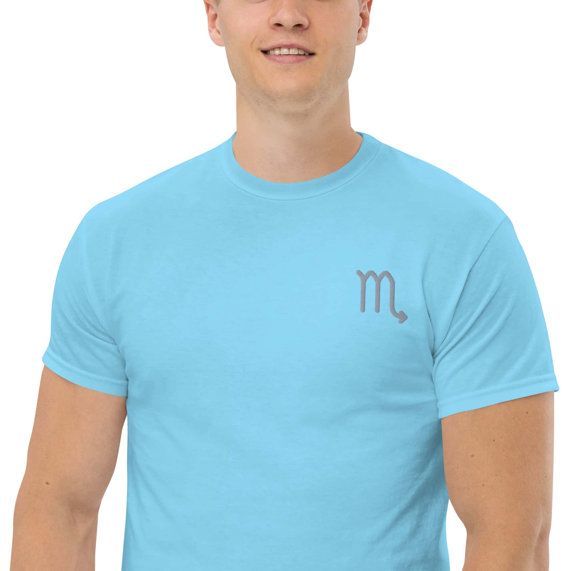 T-shirt Unisex Scorpione-Ricamati-Biiply-Biiply