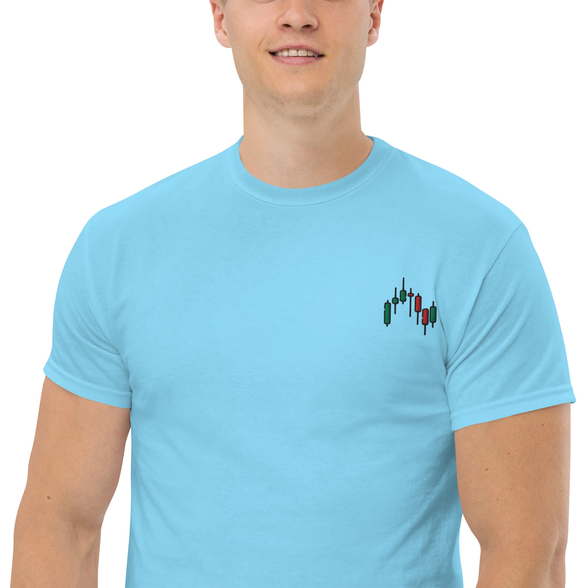 T-shirt Unisex Candelstick pattern-Ricamati-Biiply-Biiply