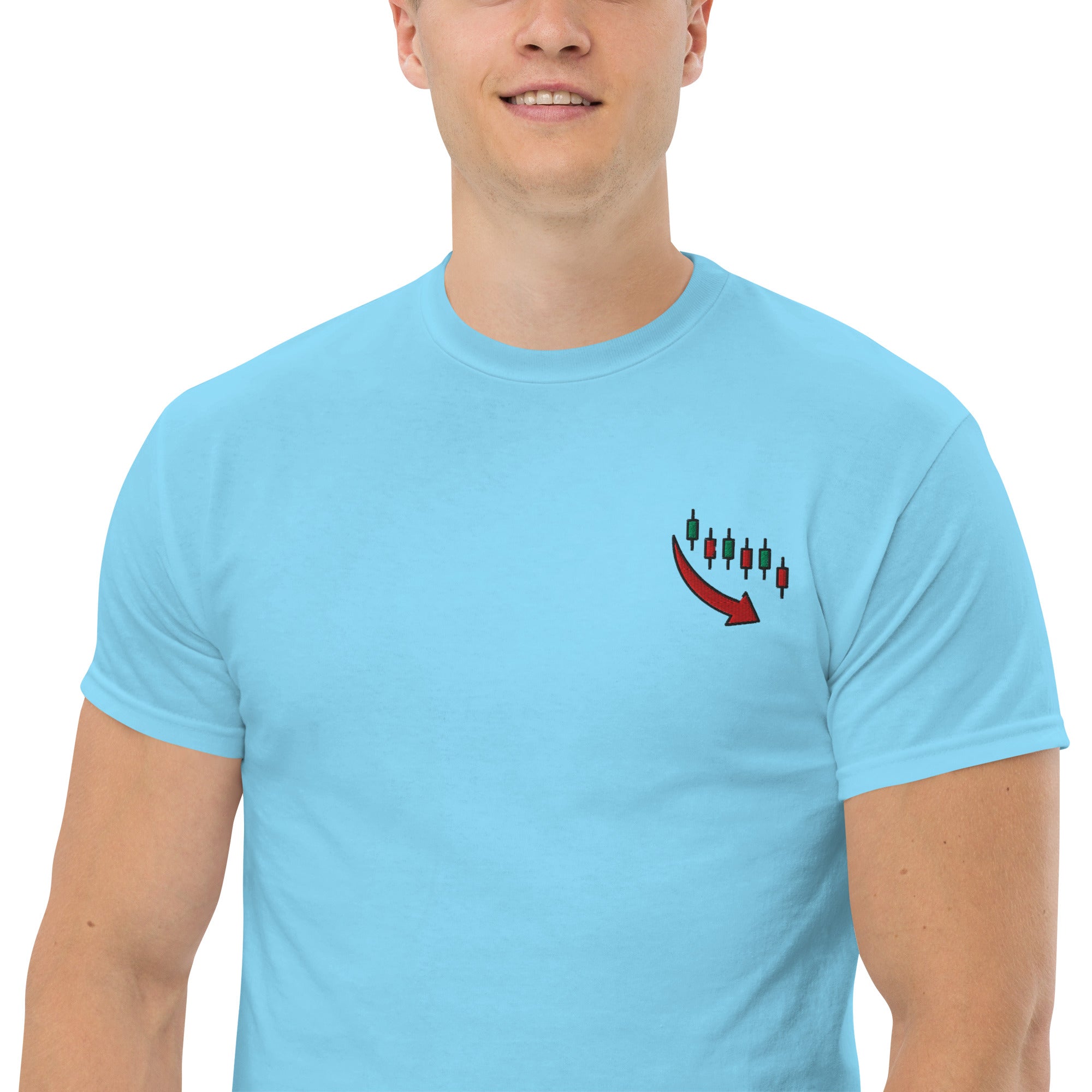 T-shirt Unisex Down Trend-Ricamati-Biiply-Biiply