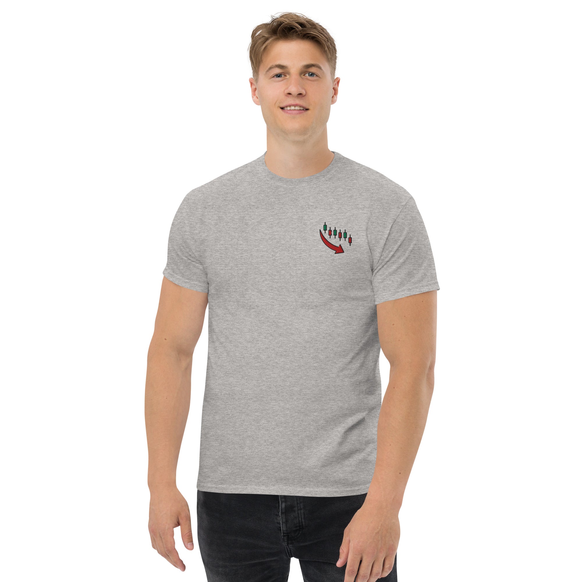 T-shirt Unisex Down Trend-Ricamati-Biiply-Biiply