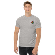 T-shirt Unisex cashflow Cirle-Ricamati-Biiply-Biiply