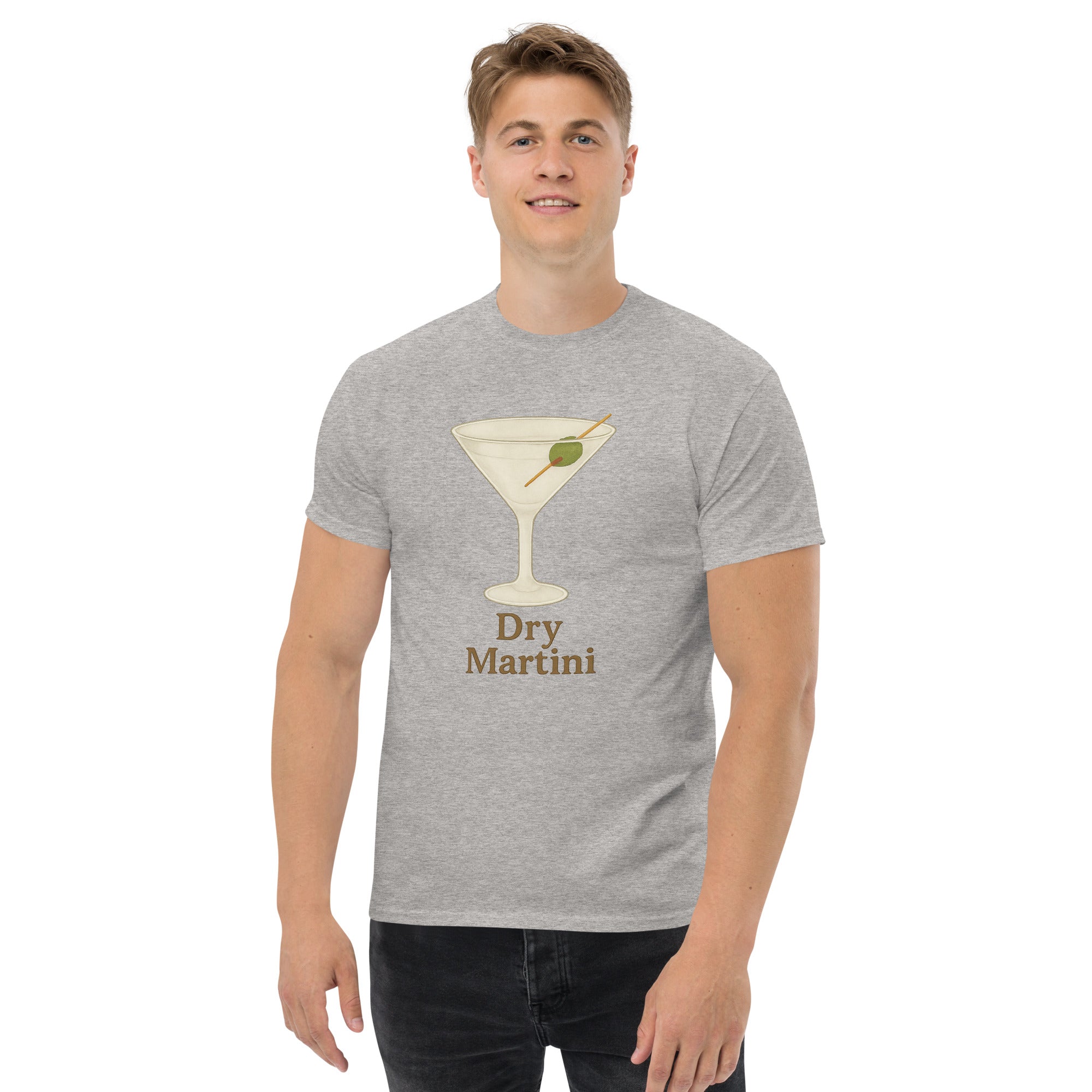 T-shirt Unisex Dry Martini-DTG-Biiply-Grigio Sportivo-S-Biiply
