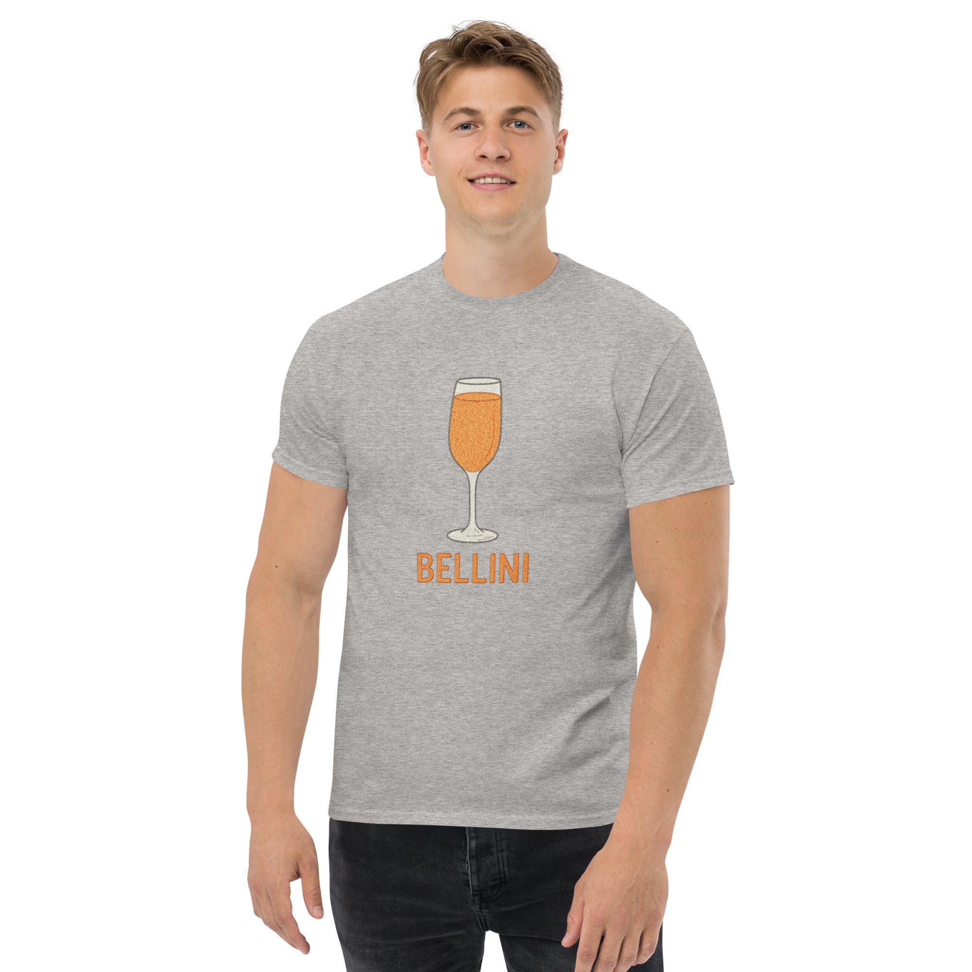 T-shirt Unisex Bellini-DTG-Biiply-Grigio Sportivo-S-Biiply