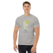 T-shirt Unisex Gin Tonic-DTG-Biiply-Grigio Sportivo-S-Biiply