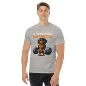 T-shirt Stampata Unisex Il Vero Peso è Portare Stile
