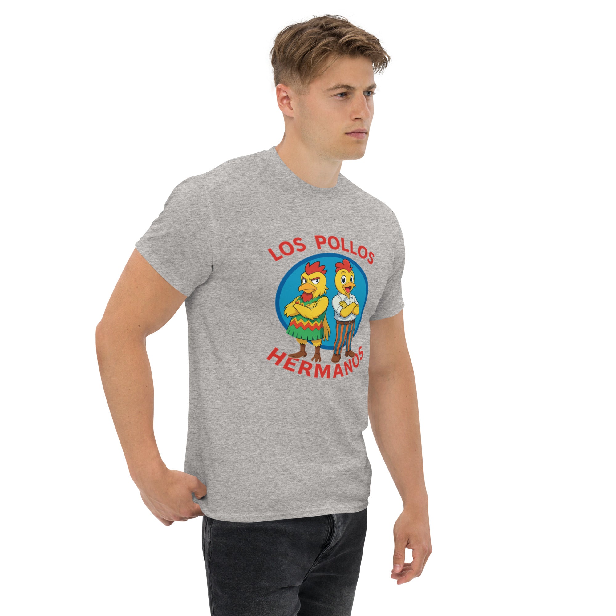 T-shirt Unisex Los Pollos Hermanos Anime-DTG-Biiply-Biiply