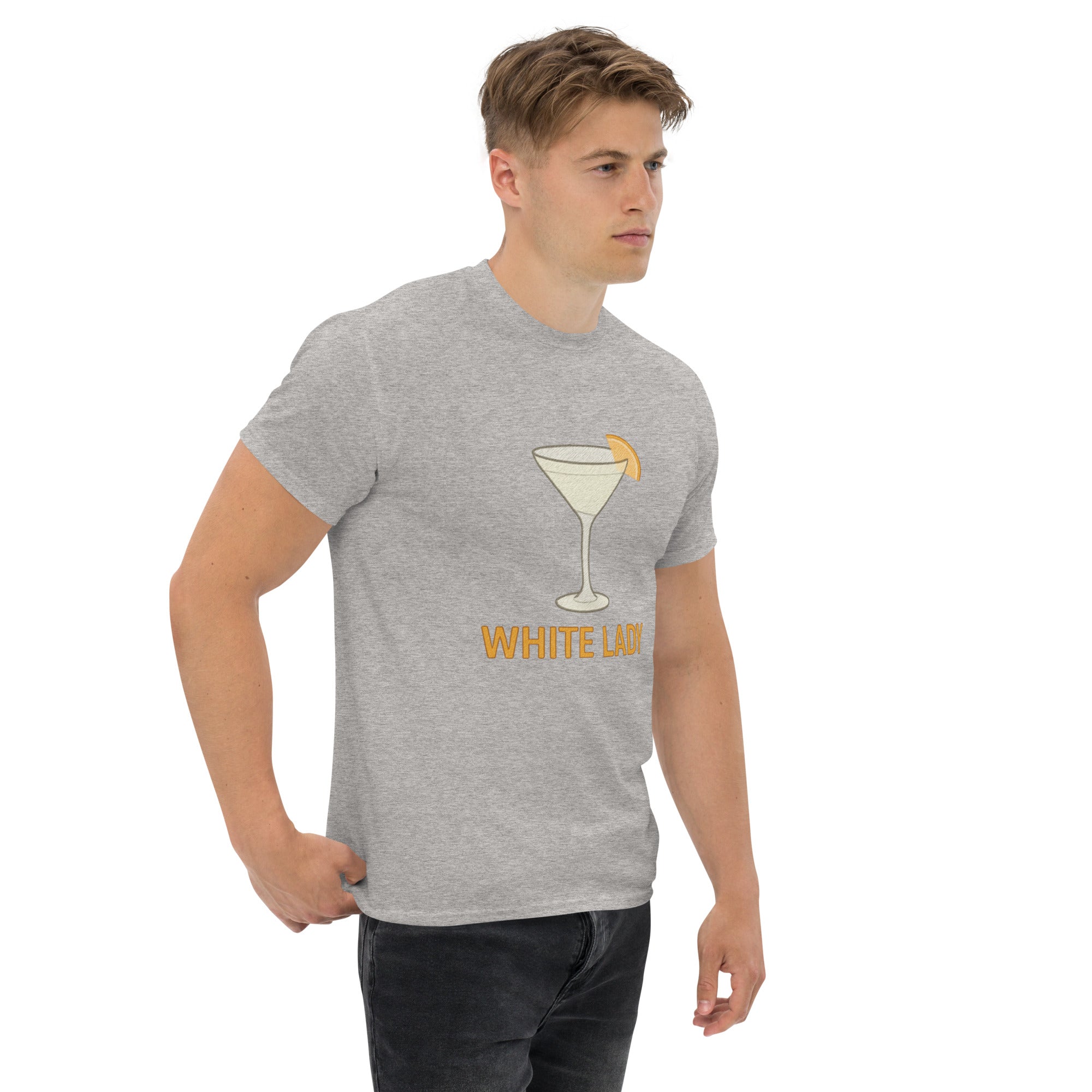 T-shirt Unisex White Lady-DTG-Biiply-Biiply