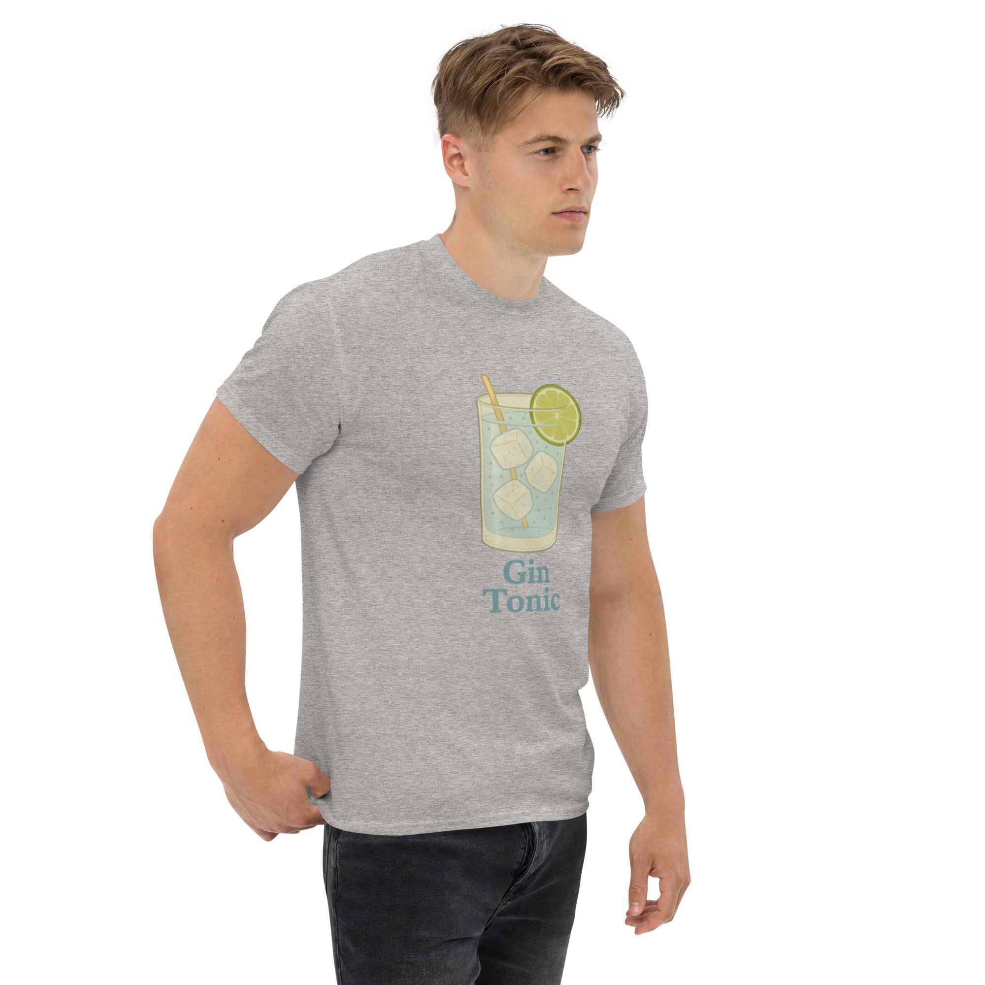 T-shirt Unisex Gin Tonic-DTG-Biiply-Biiply