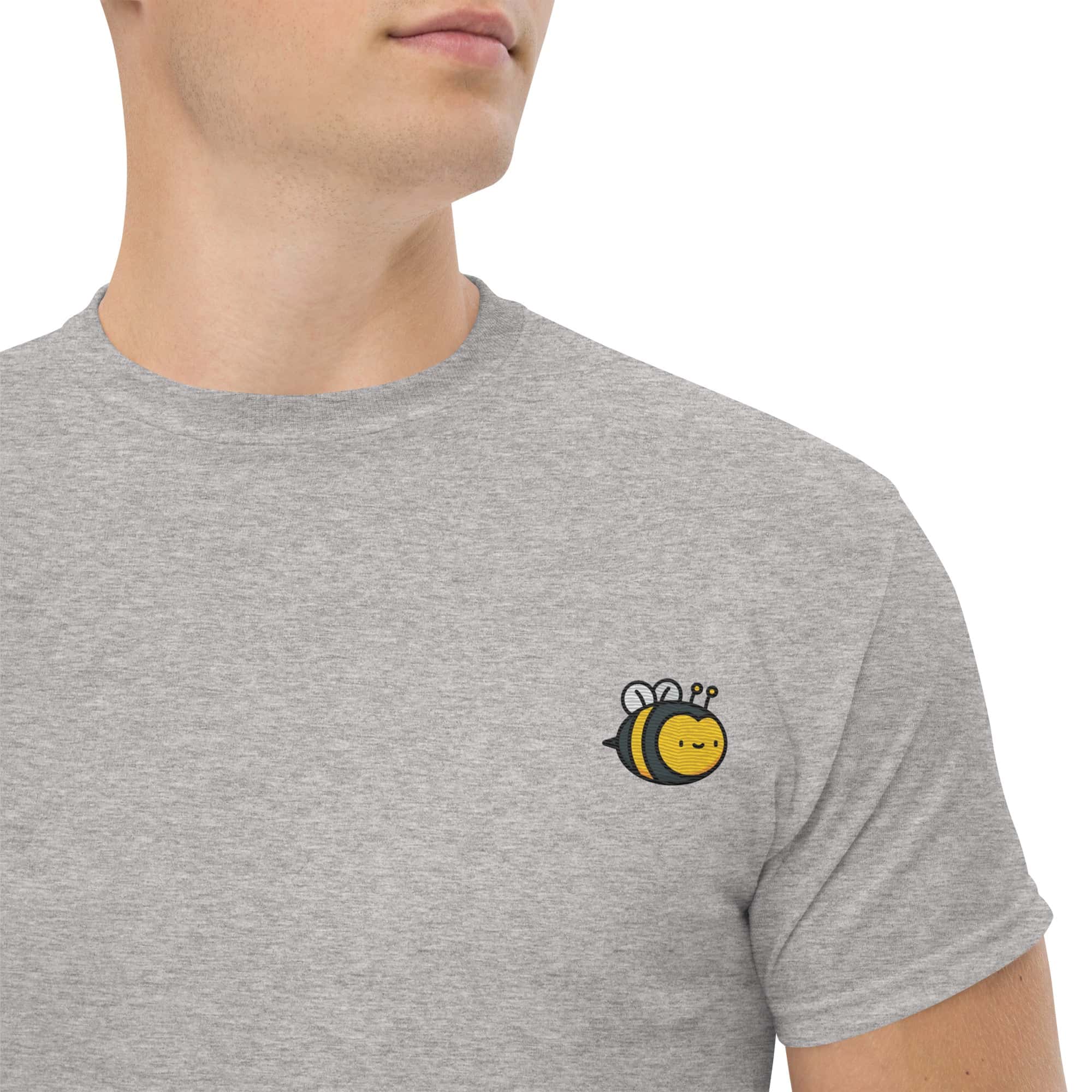 T-shirt Unisex Ape-Ricamati-Biiply-Grigio Sportivo-S-Biiply