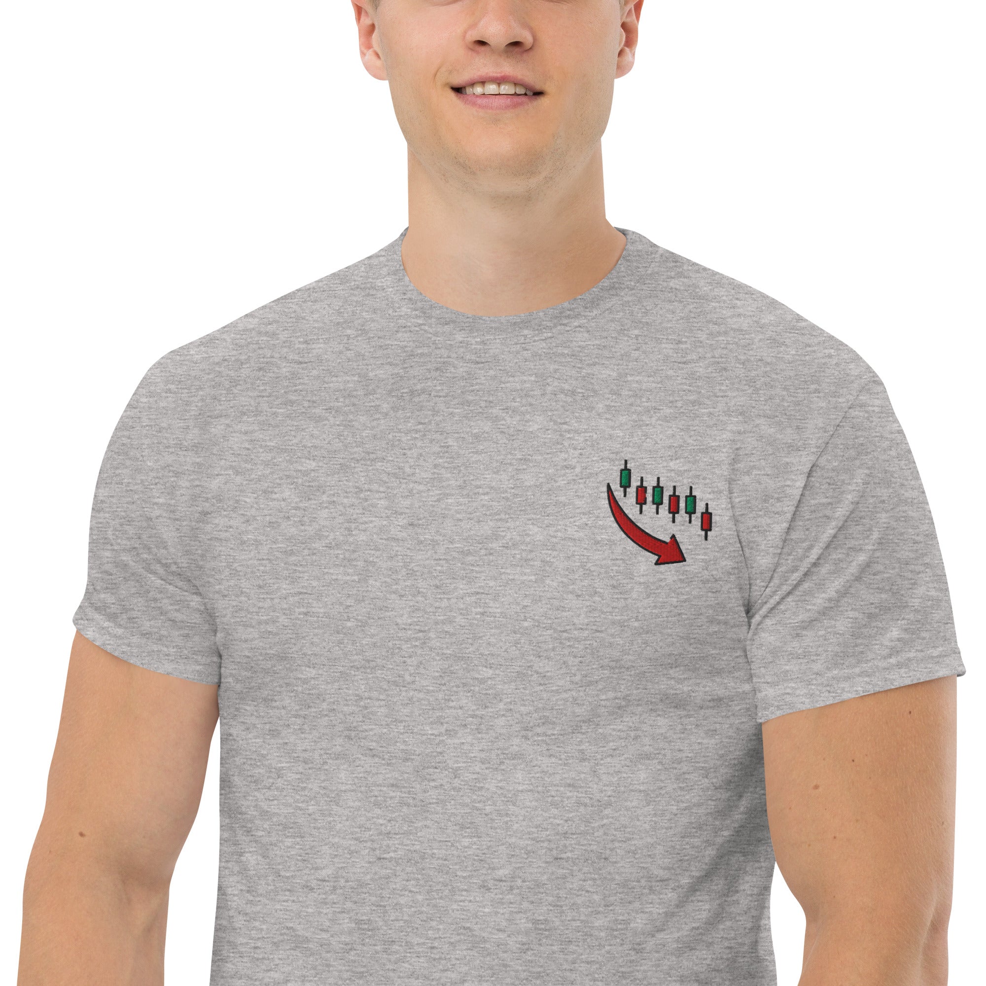 T-shirt Unisex Down Trend-Ricamati-Biiply-Biiply
