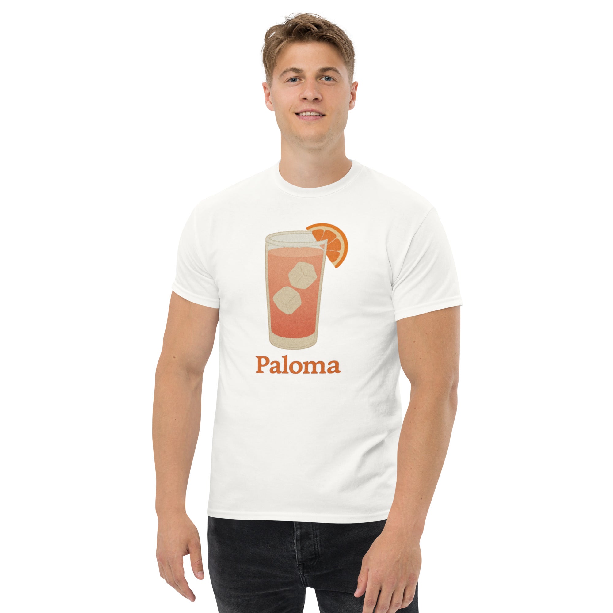 T-shirt Unisex Paloma-DTG-Biiply-Bianco-S-Biiply