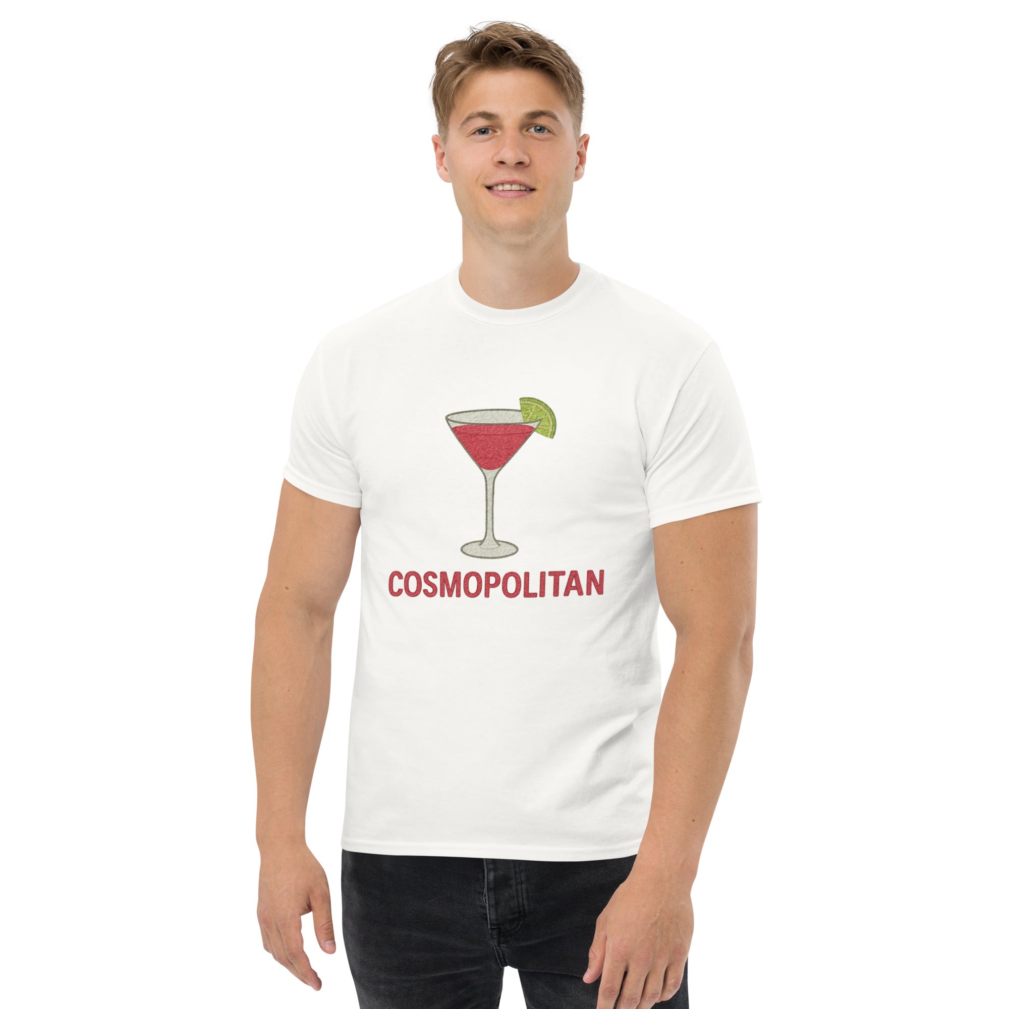 T-shirt Unisex Cosmopolitan-DTG-Biiply-Bianco-S-Biiply