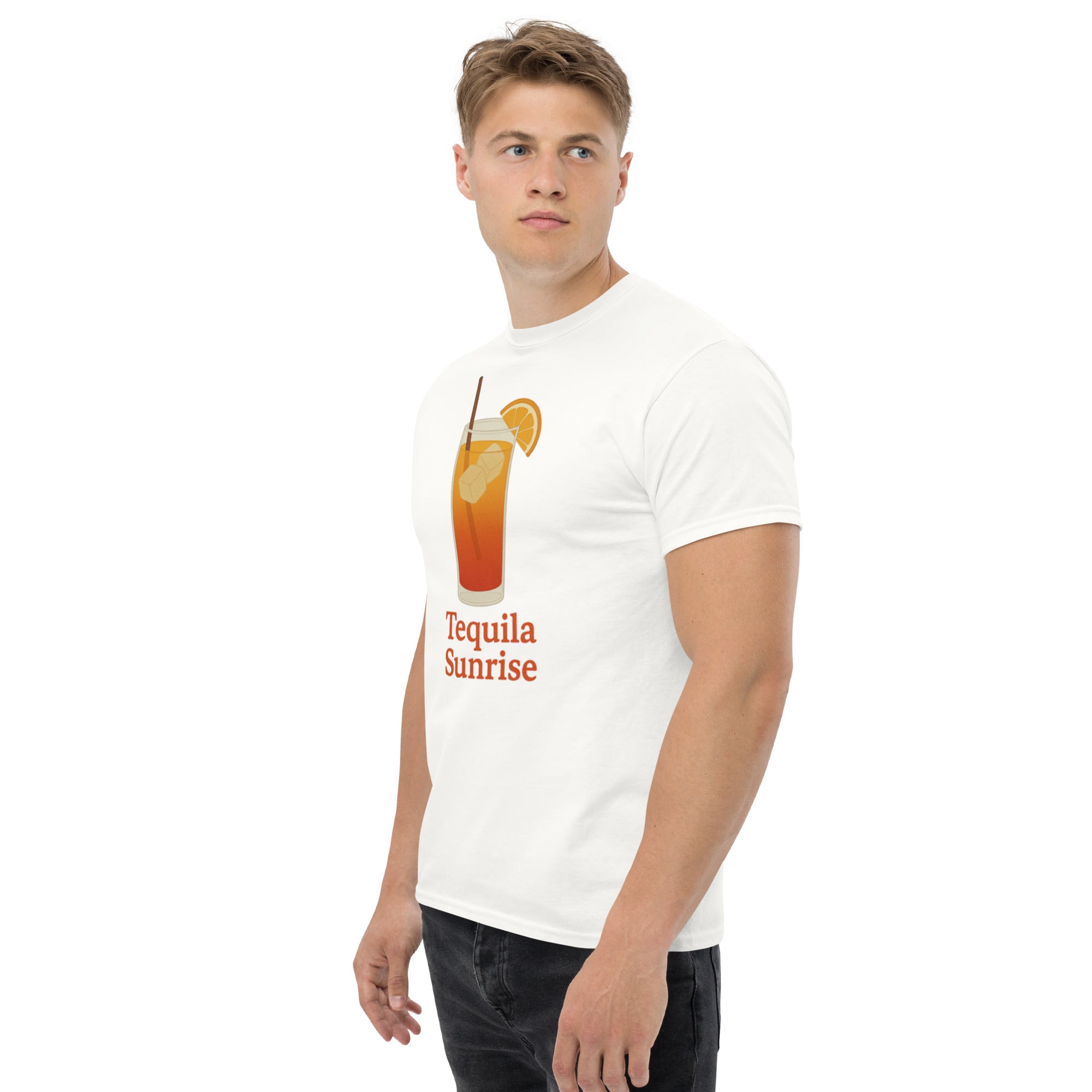 T-shirt Unisex Tequila Sunrise-DTG-Biiply-Biiply
