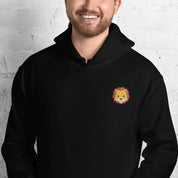 Felpa Unisex Leone-Ricamati-Biiply-Nero-S-Biiply