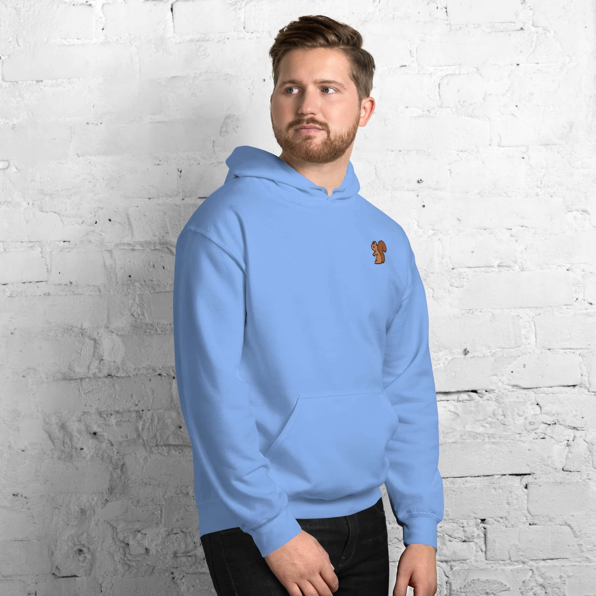 Felpa Unisex Scoiattolo-Ricamati-Biiply-Biiply