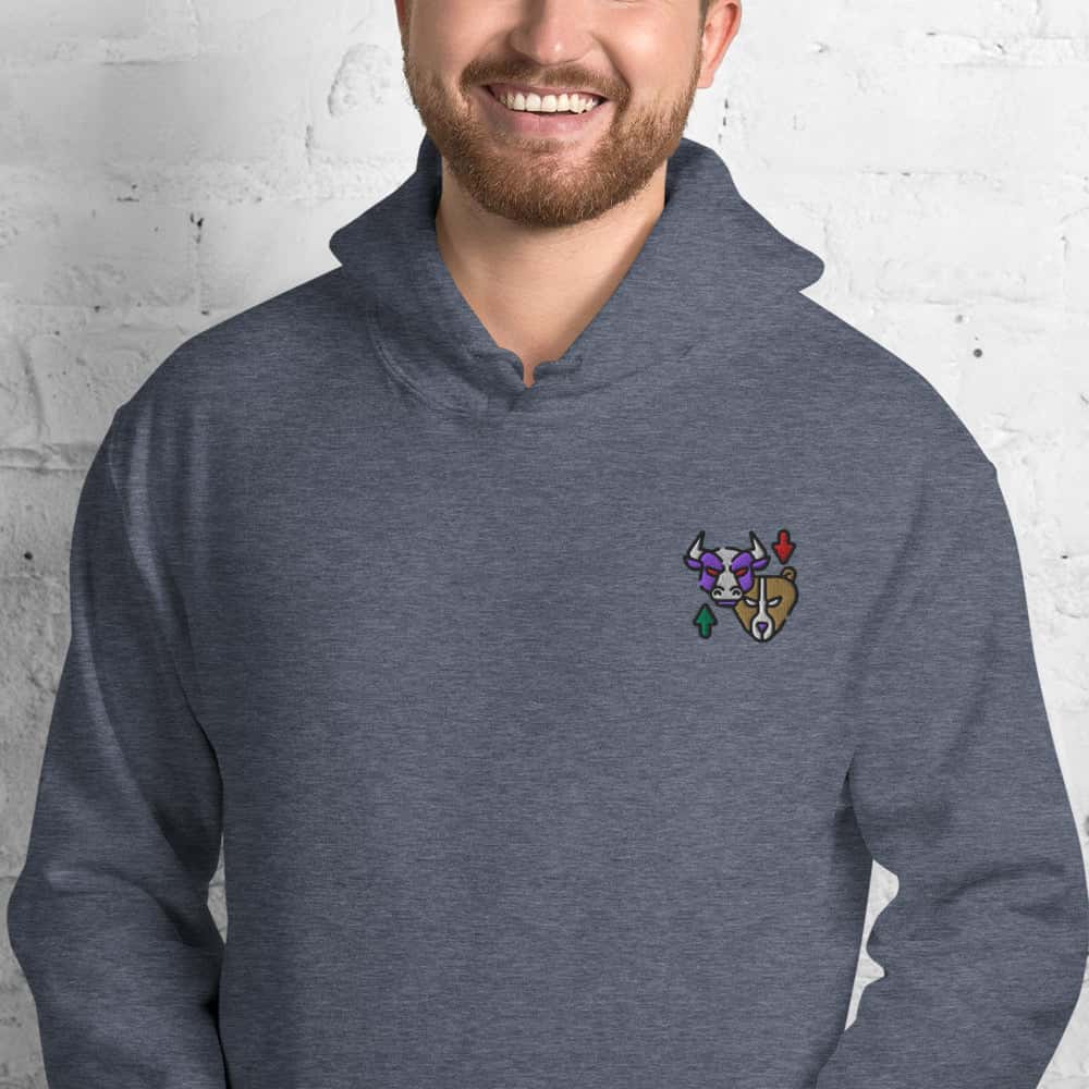 Felpa Unisex Bull & Bear-Ricamati-Biiply-Heather Sport Dark Navy-S-Biiply