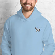 Felpa Unisex Mucca-Ricamati-Biiply-Blu Chiaro-S-Biiply
