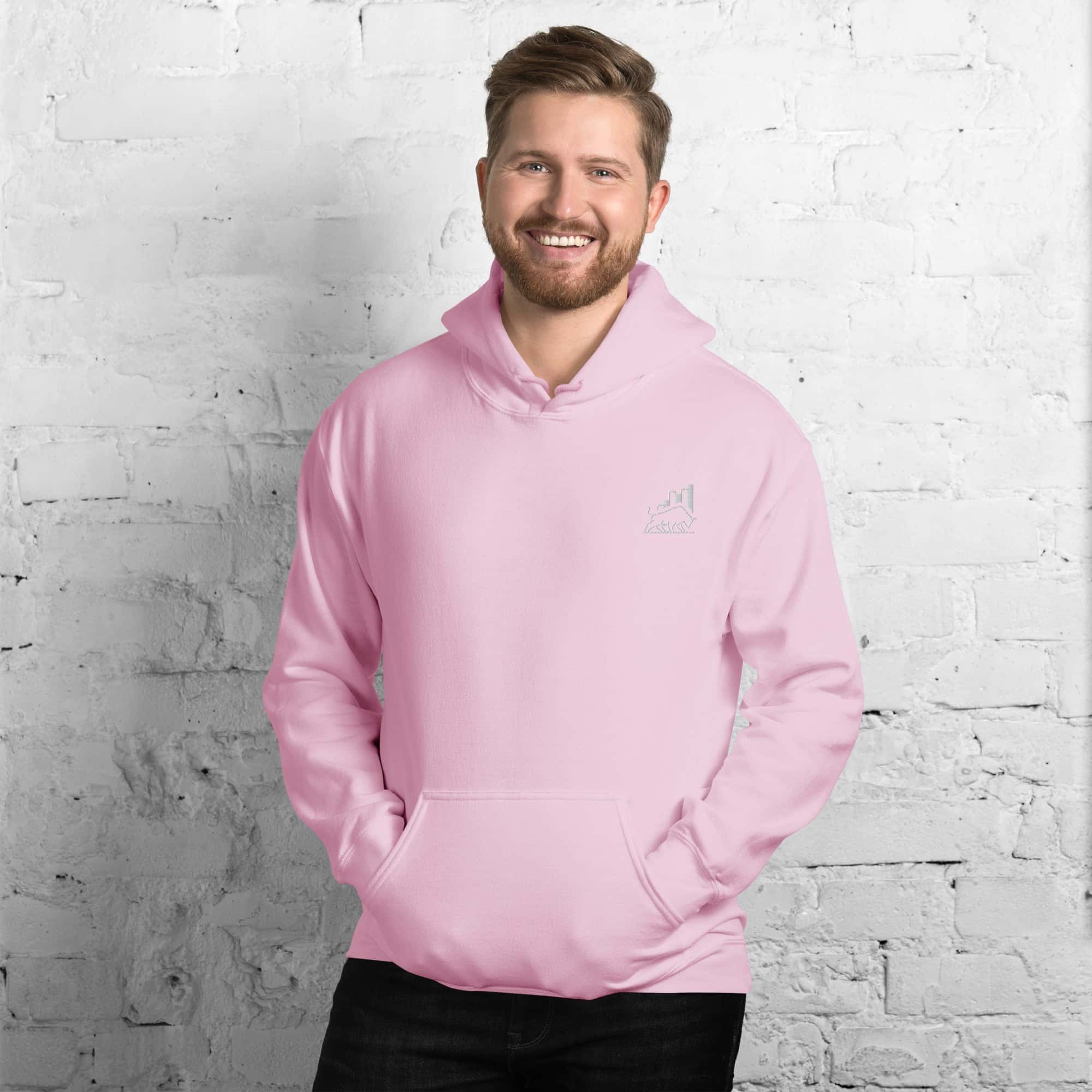 Felpa Unisex Bull market-Ricamati-Biiply-Biiply