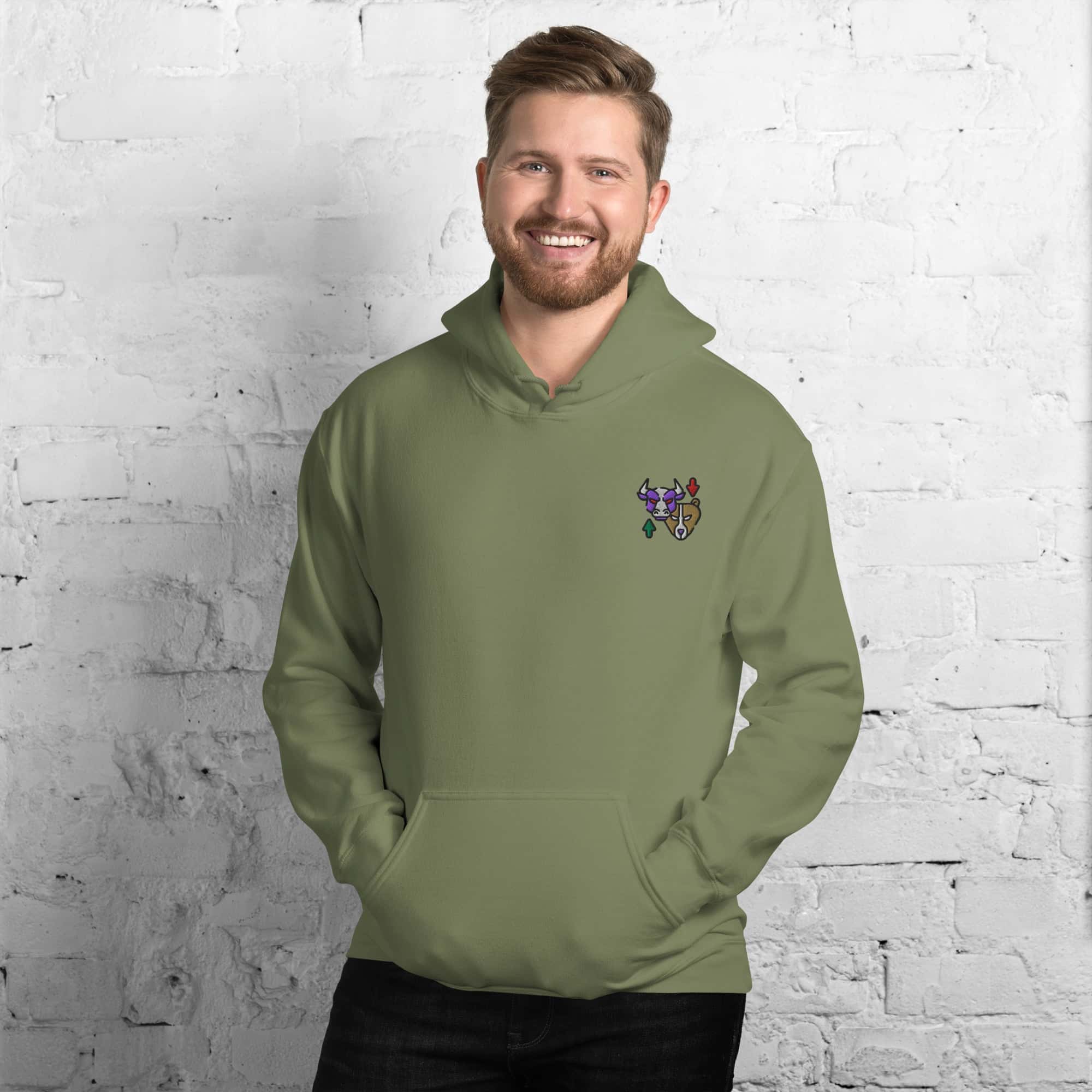Felpa Unisex Bull & Bear-Ricamati-Biiply-Biiply