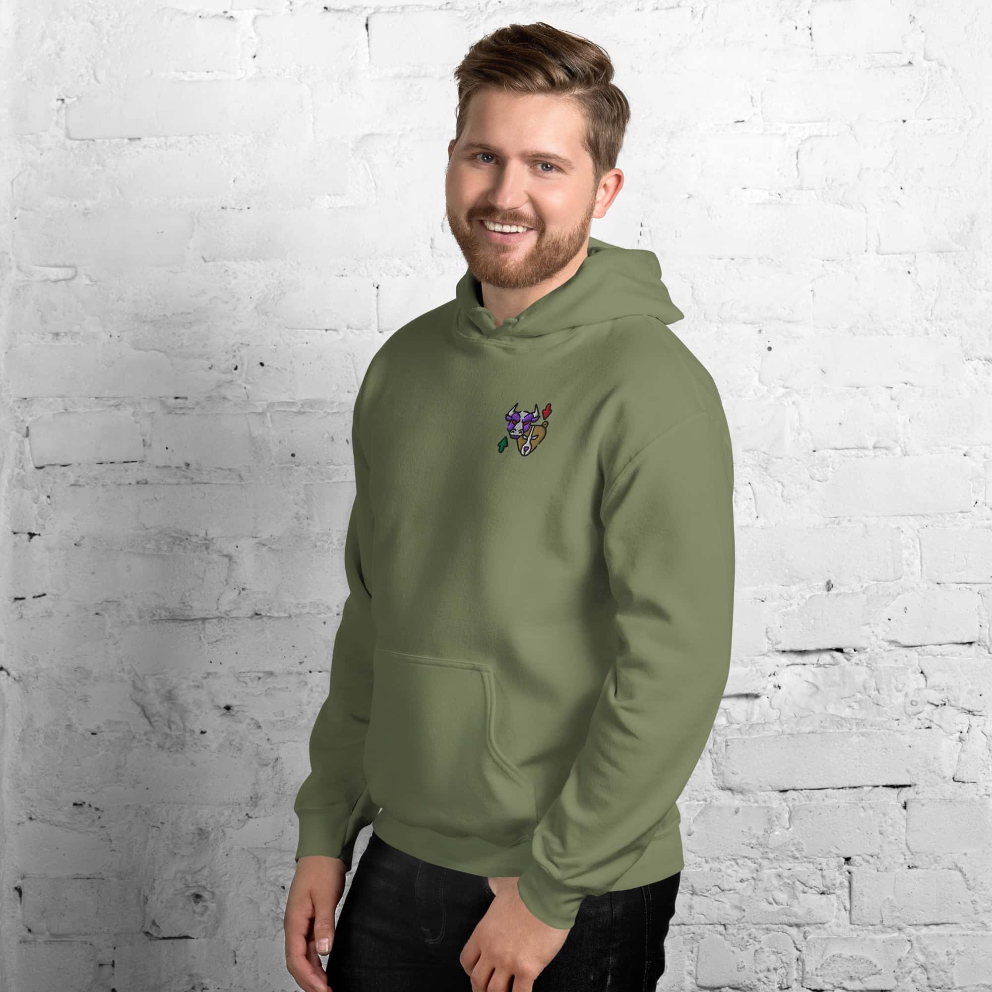Felpa Unisex Bull & Bear-Ricamati-Biiply-Biiply