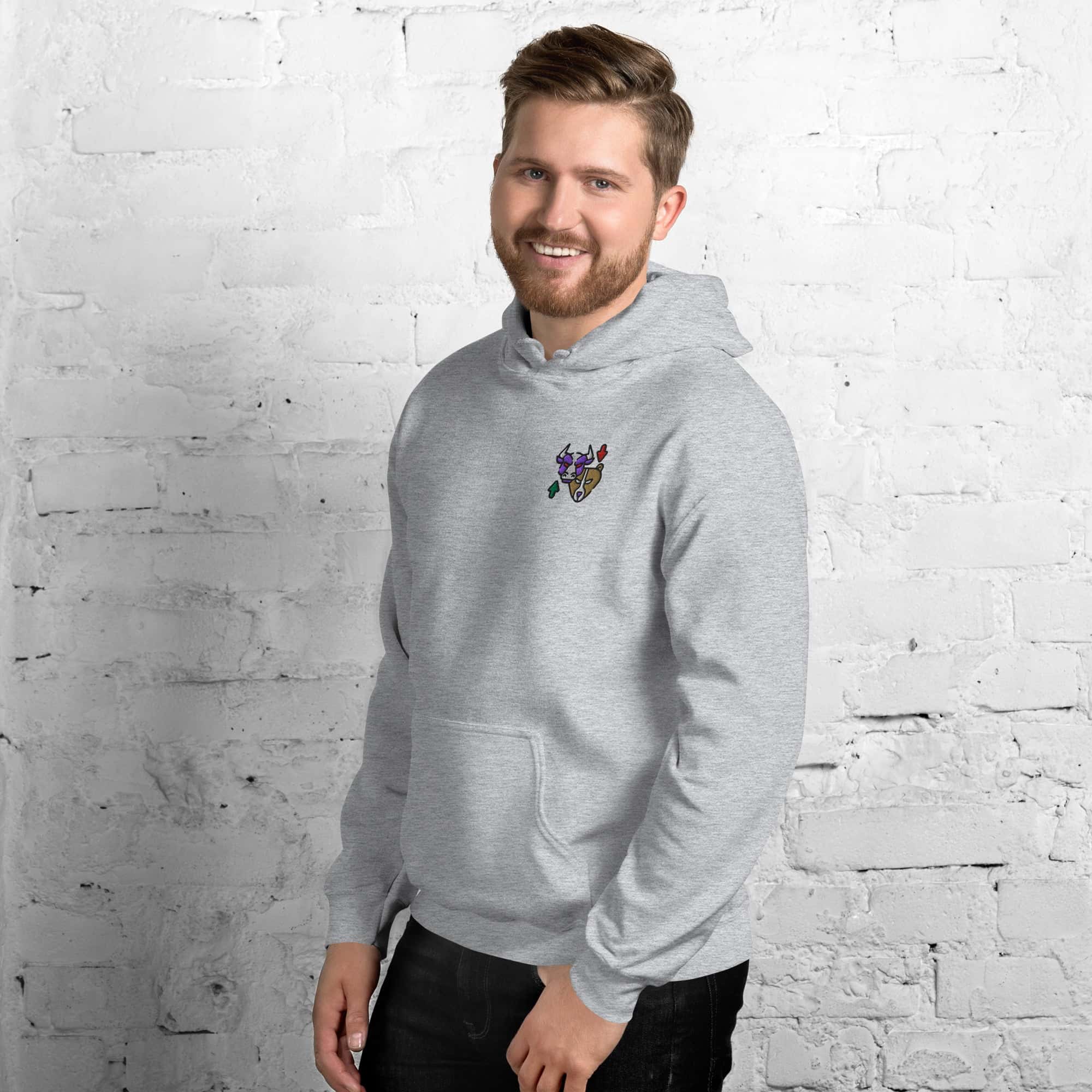 Felpa Unisex Bull & Bear-Ricamati-Biiply-Biiply