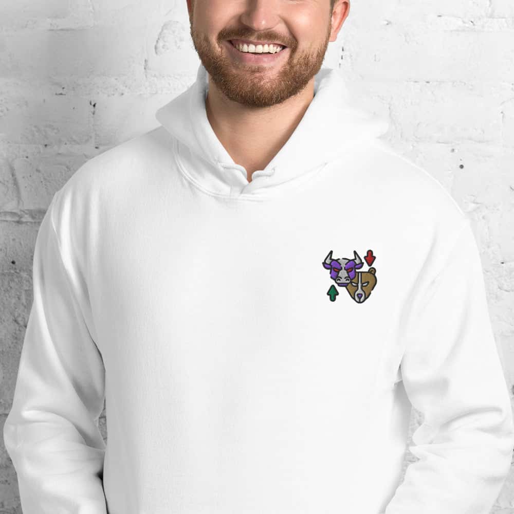 Felpa Unisex Bull & Bear-Ricamati-Biiply-Bianco-S-Biiply
