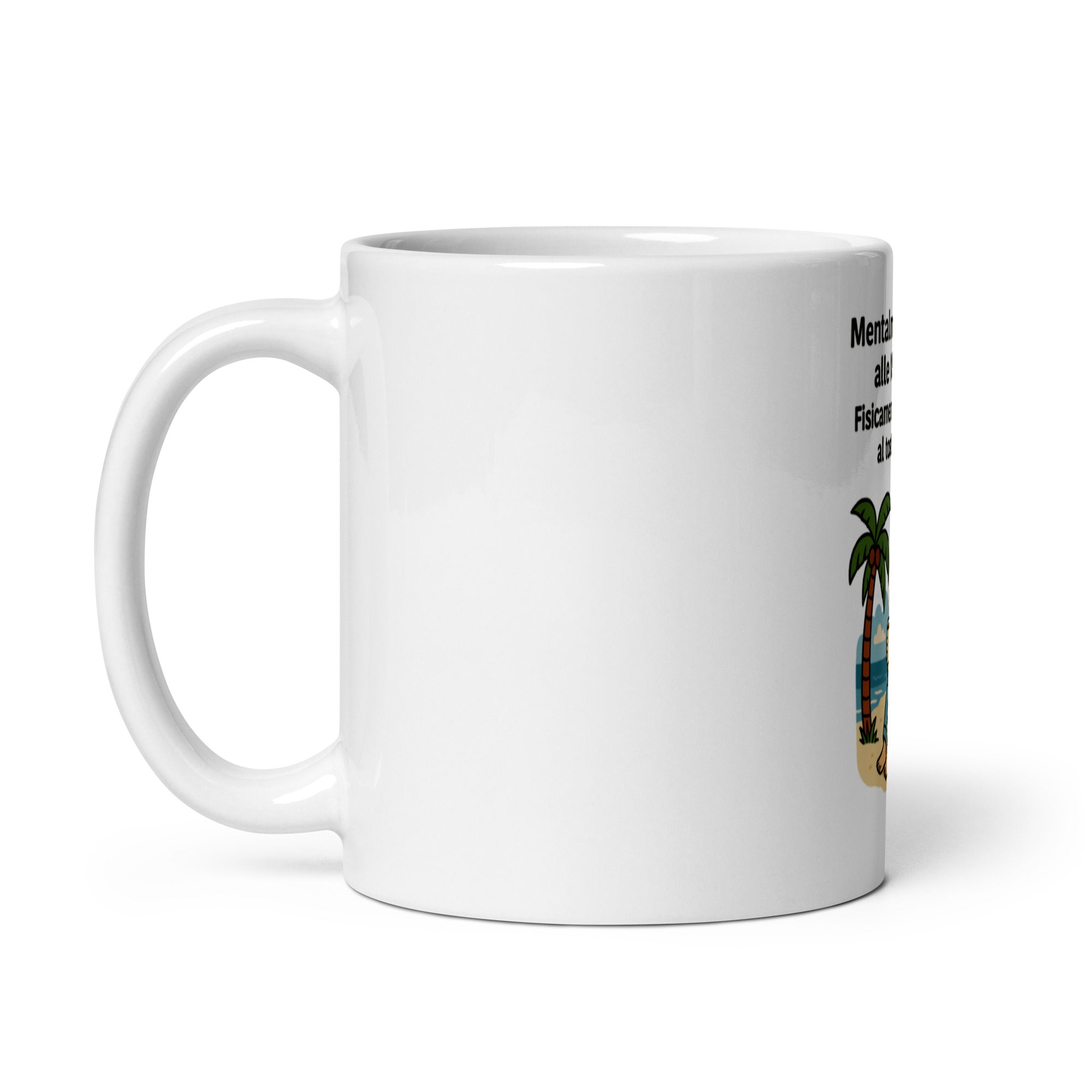 Tazza Mentalmente Sono Alle Maldive-Tazza-Biiply-Biiply
