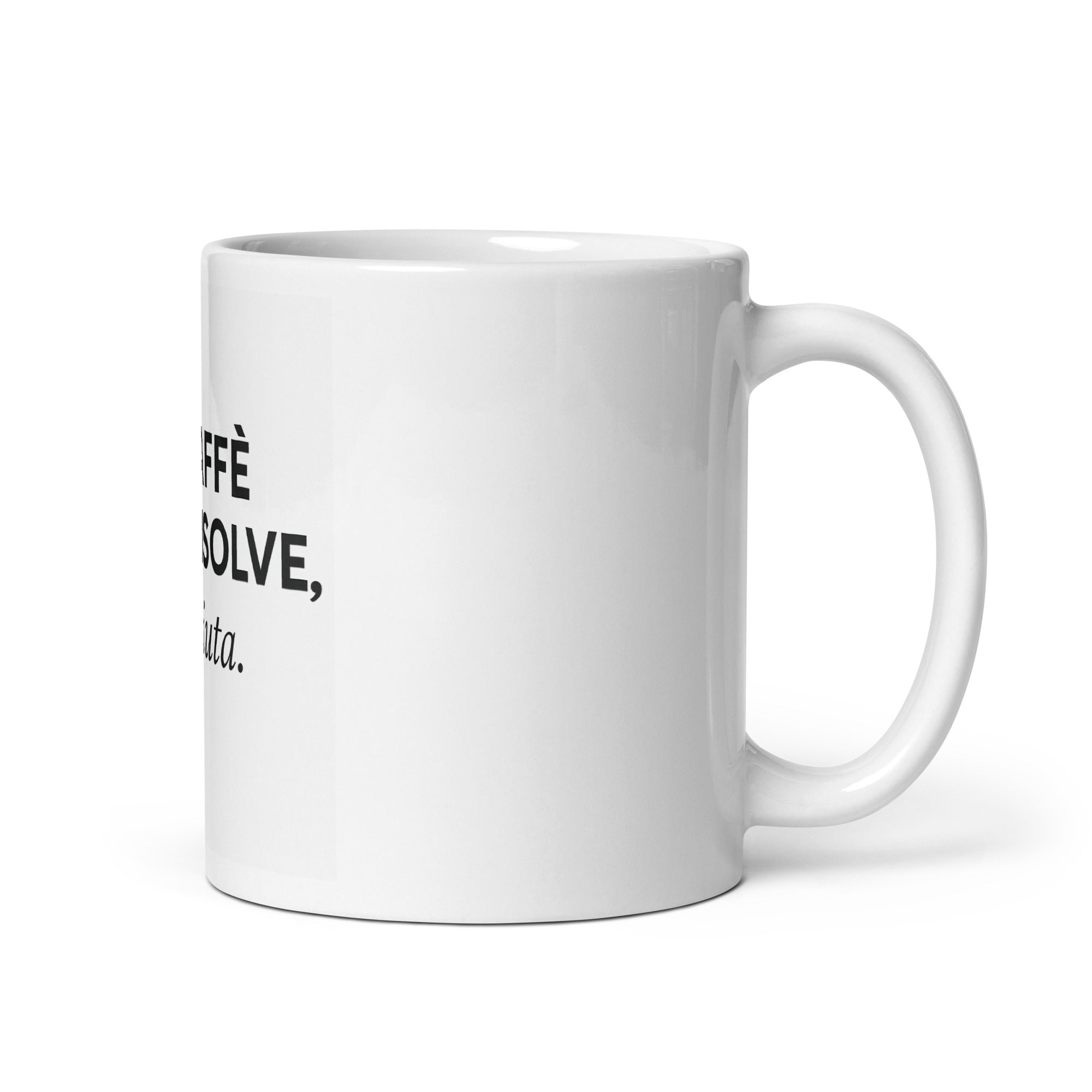 Tazza Il Caffè Non Risolve Ma Aiuta-Tazza-Biiply-11 oz-Biiply