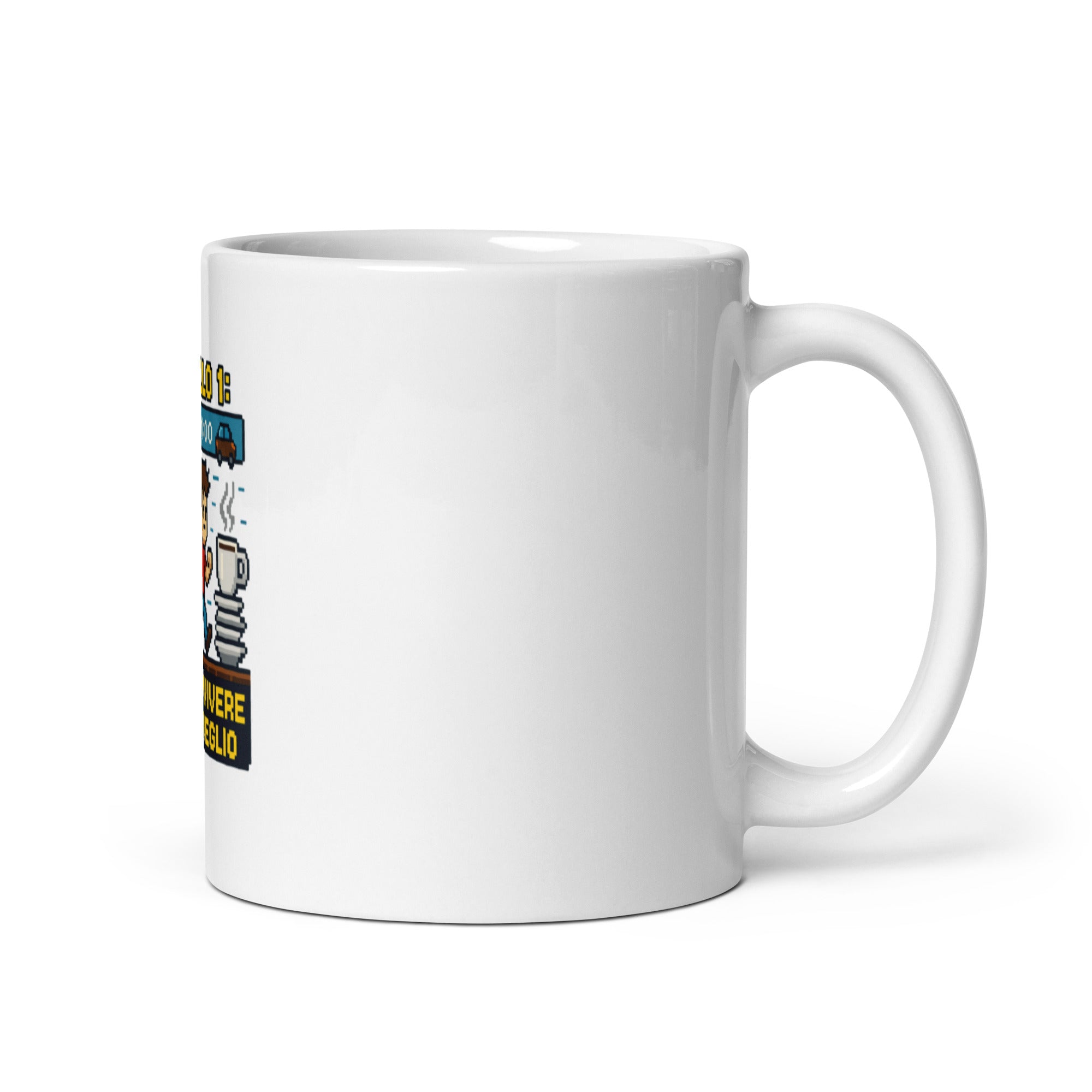 Tazza Level 1 - Sopravvivere al Risveglio-Tazza-Biiply-11 oz-Biiply