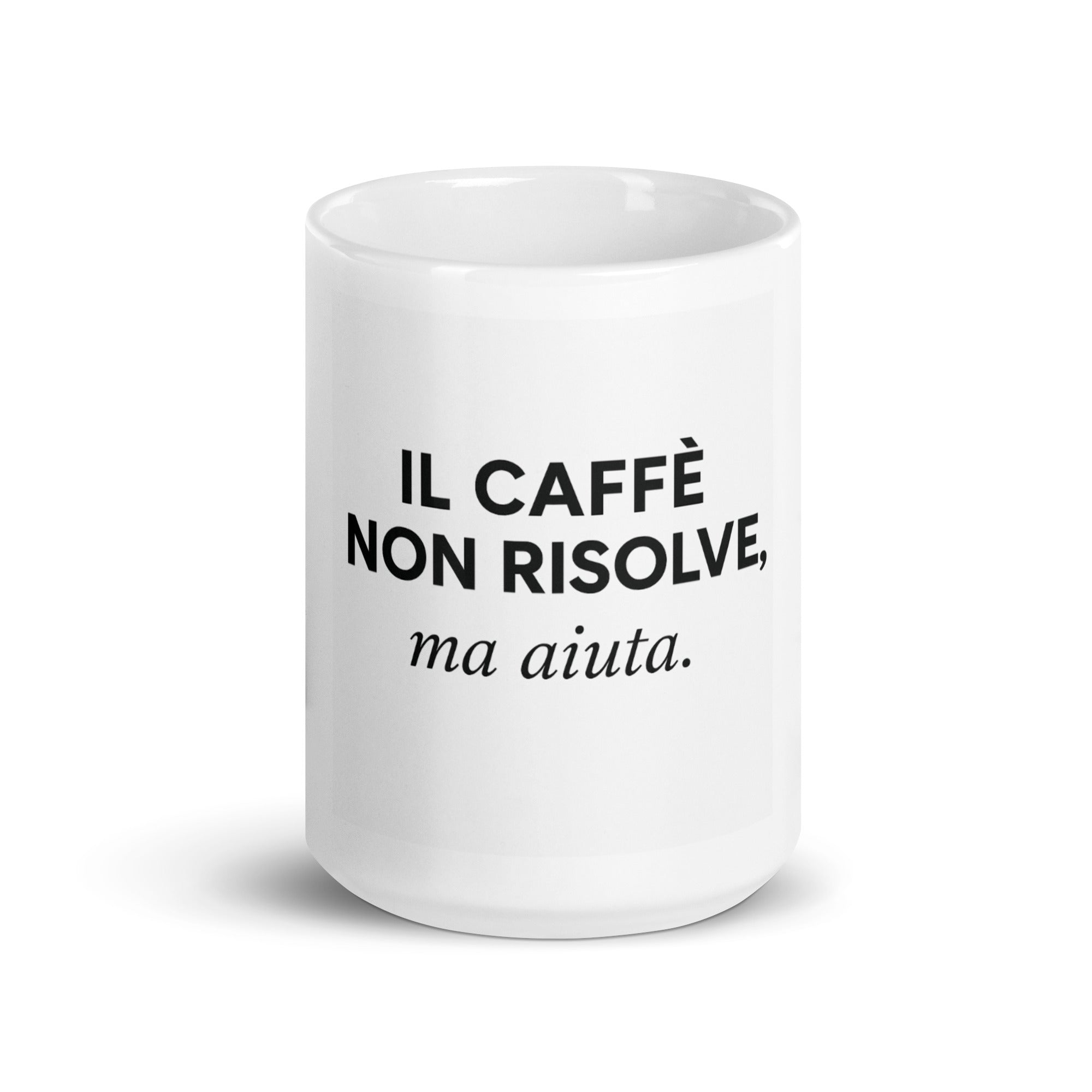 Tazza Il Caffè Non Risolve Ma Aiuta-Tazza-Biiply-Biiply