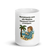 Tazza Mentalmente Sono Alle Maldive-Tazza-Biiply-Biiply