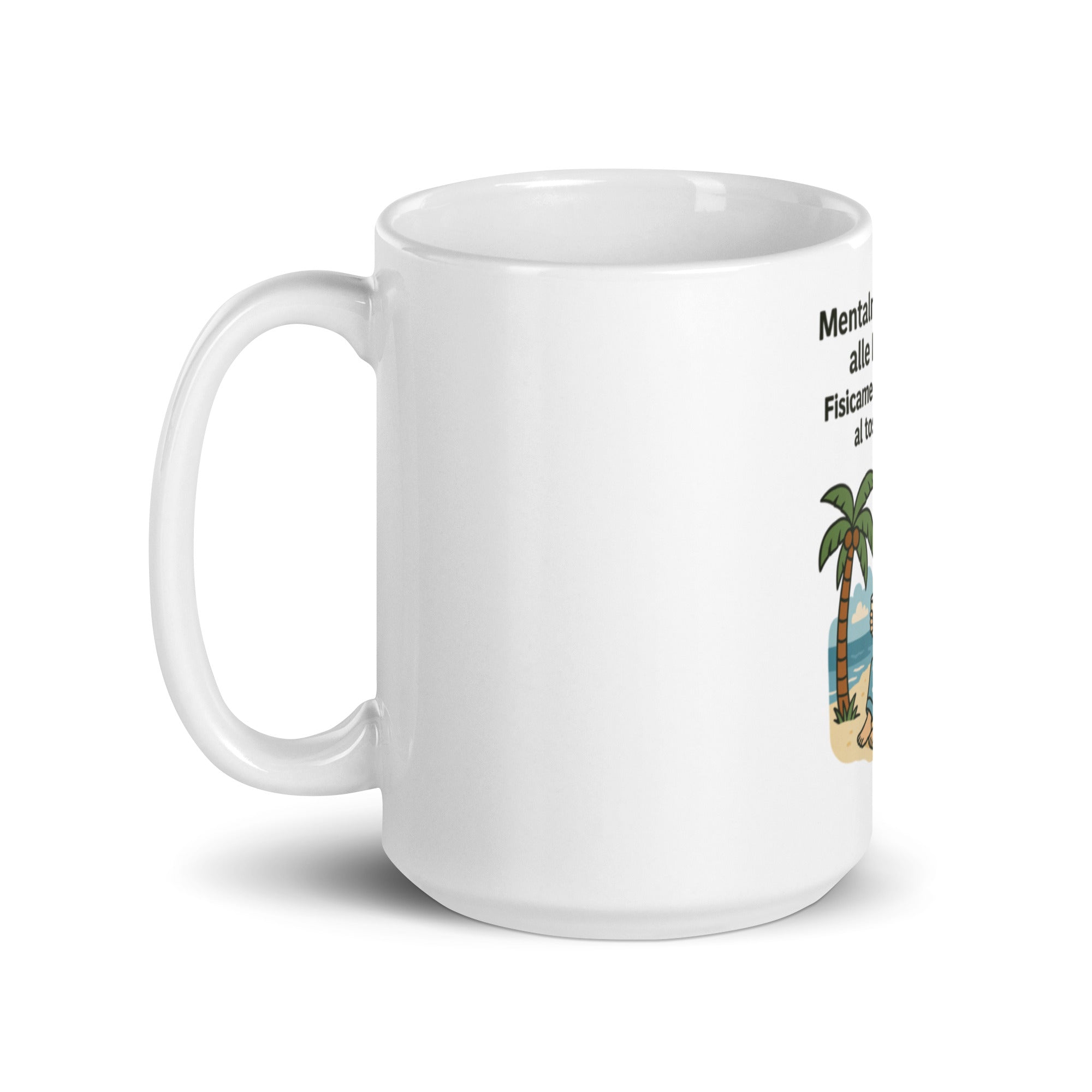 Tazza Mentalmente Sono Alle Maldive-Tazza-Biiply-Biiply