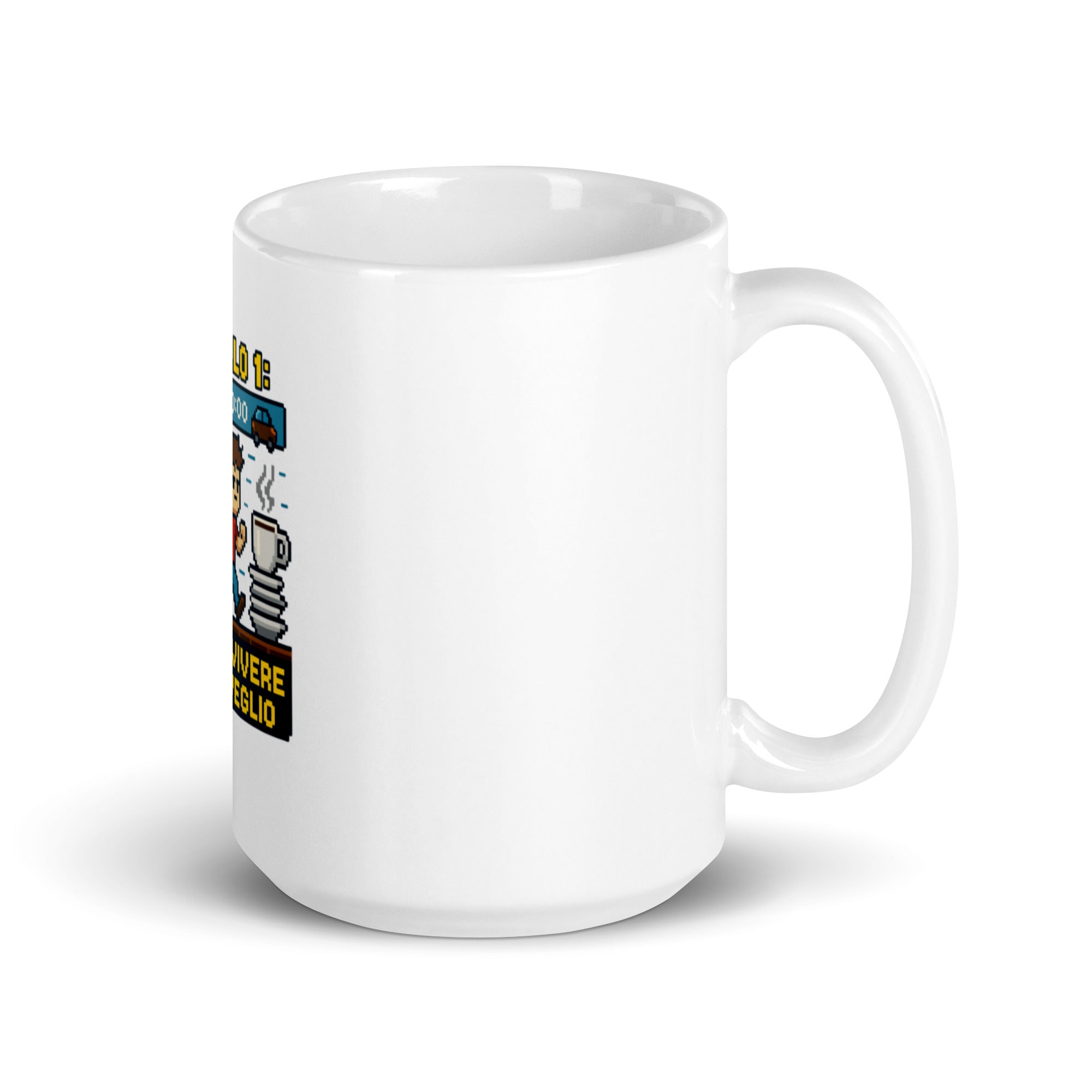 Tazza Level 1 - Sopravvivere al Risveglio-Tazza-Biiply-15 oz-Biiply