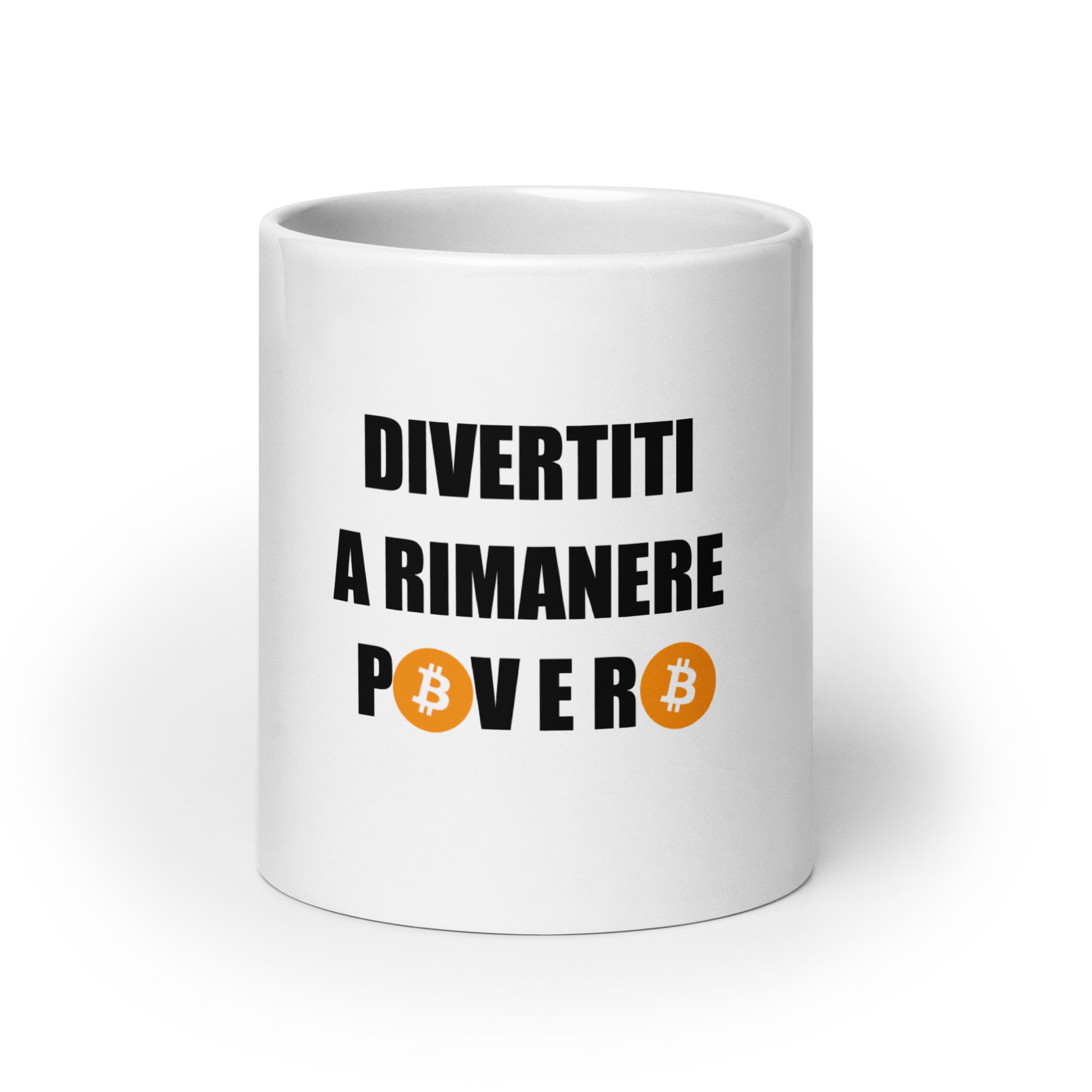 Tazza Divertiti a Rimanere Povero BTC-Gadget-Biiply-Biiply
