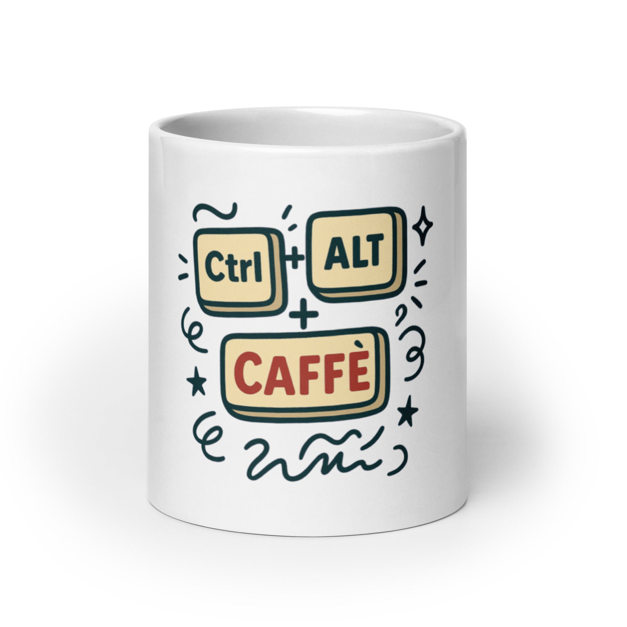 Tazza Ctrl + Alt + Caffè-Tazza-Biiply-Biiply