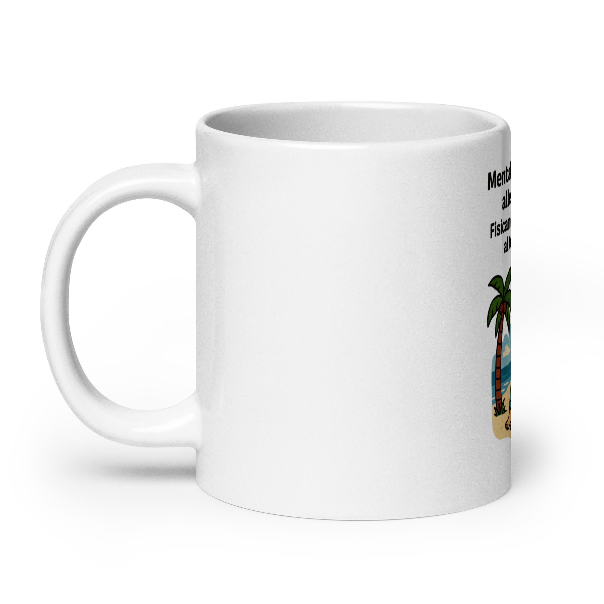 Tazza Mentalmente Sono Alle Maldive-Tazza-Biiply-Biiply