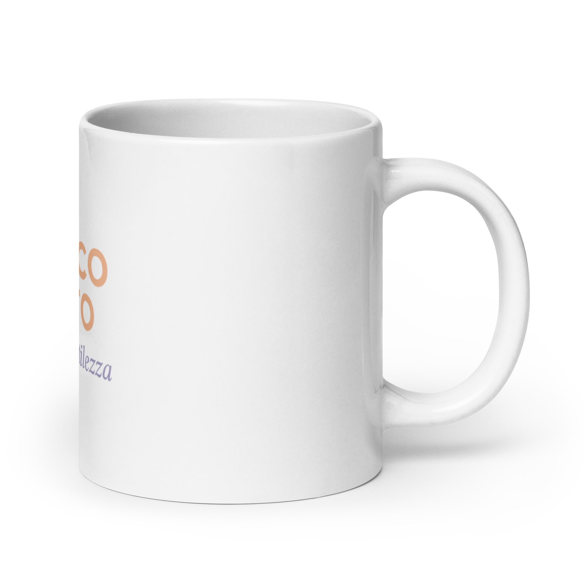 Tazza Oggi Spacco Tutto Ma Con Gentilezza-Tazza-Biiply-20 oz-Biiply