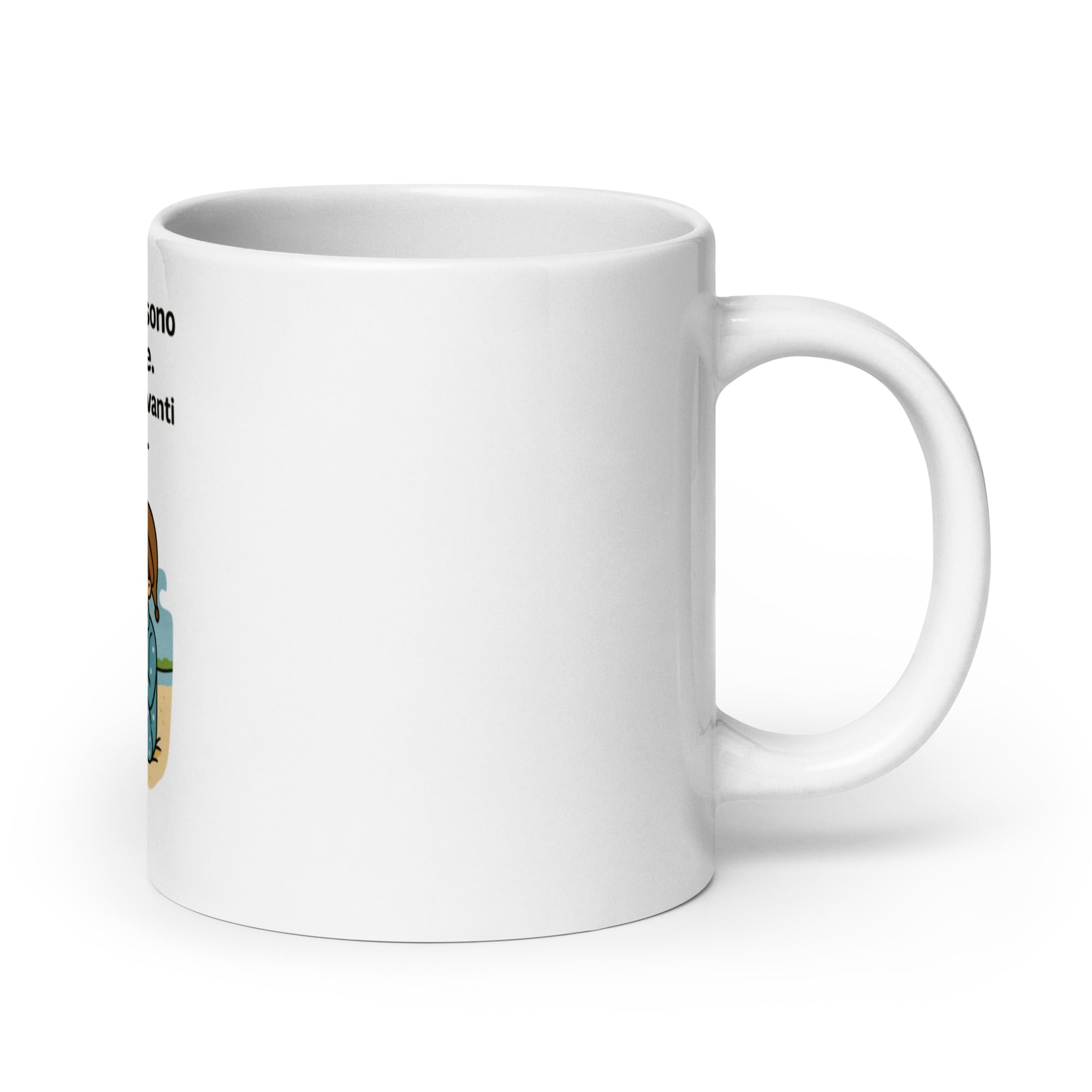 Tazza Mentalmente Sono Alle Maldive-Tazza-Biiply-20 oz-Biiply